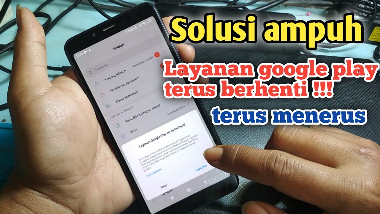 Cara mengaktifkan google play store yang telah berhenti