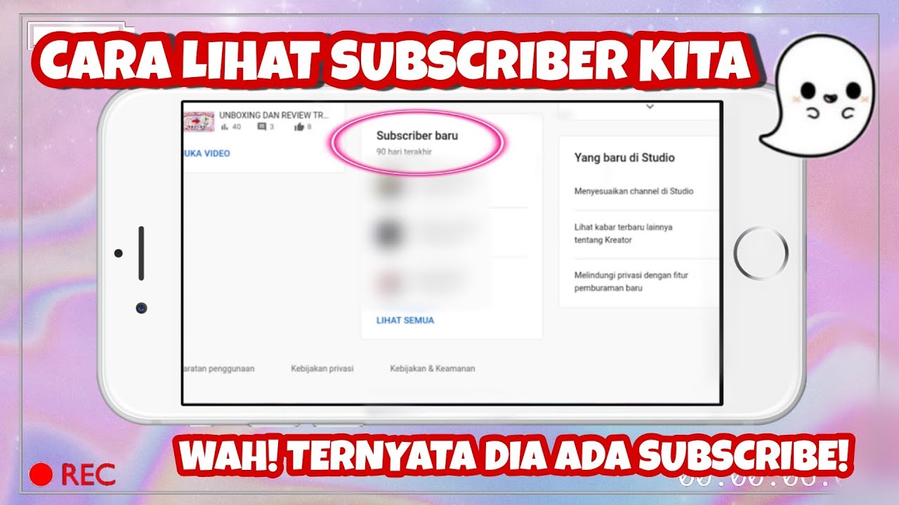 Cara mengetahui subscriber kita