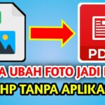 Cara membuat file pdf di hp tanpa aplikasi