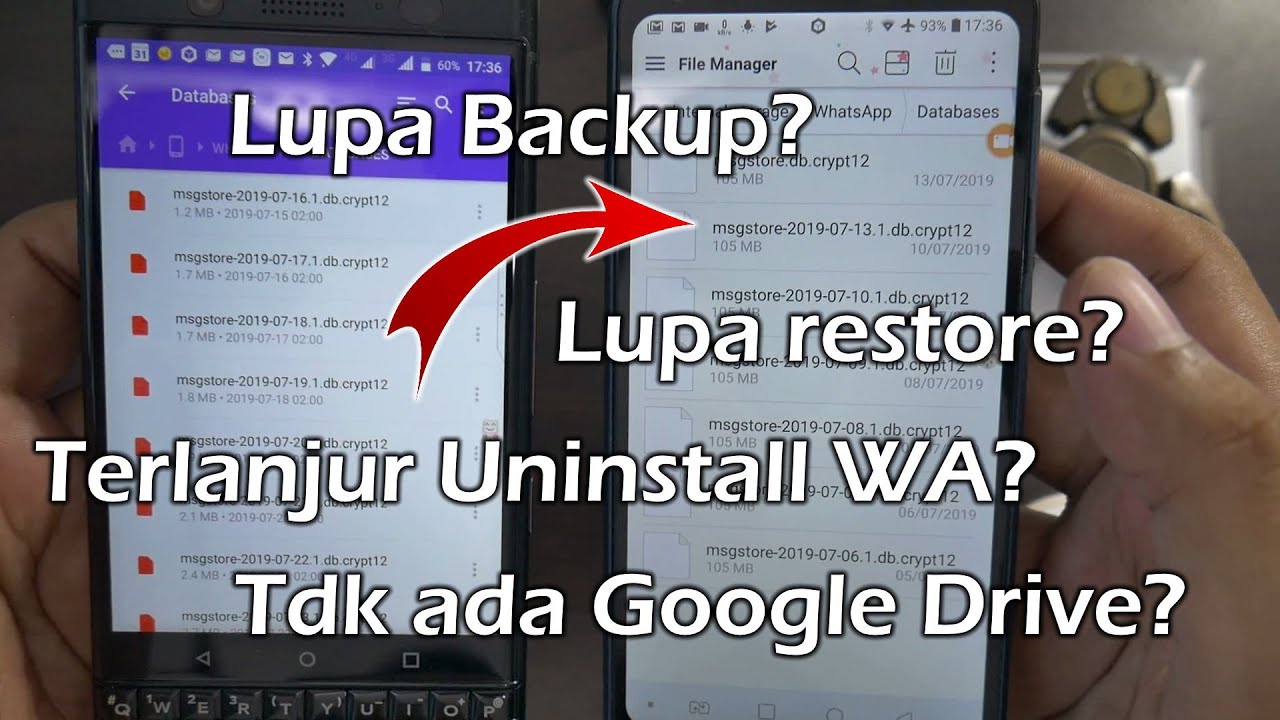 Cara memindahkan chat whatsapp tanpa google drive