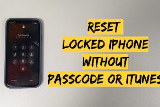 Cara mereset iphone yang terkunci