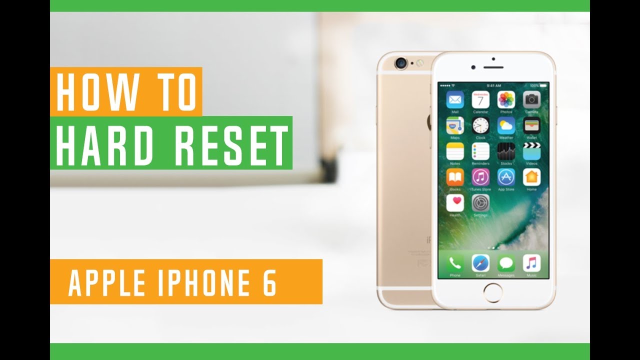 Cara reset hp iphone 6