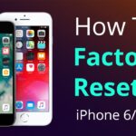 Cara reset hp iphone 6