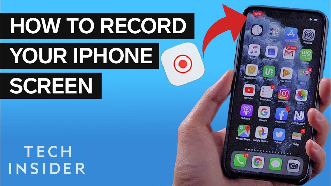 Cara record iphone