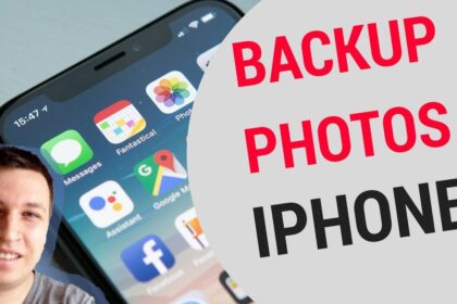 Cara backup photo di iphone