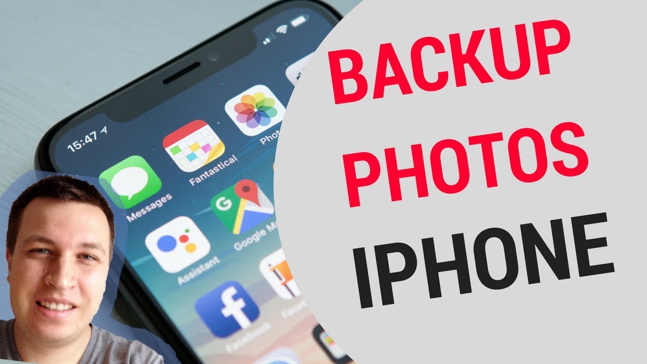 Cara backup photo di iphone