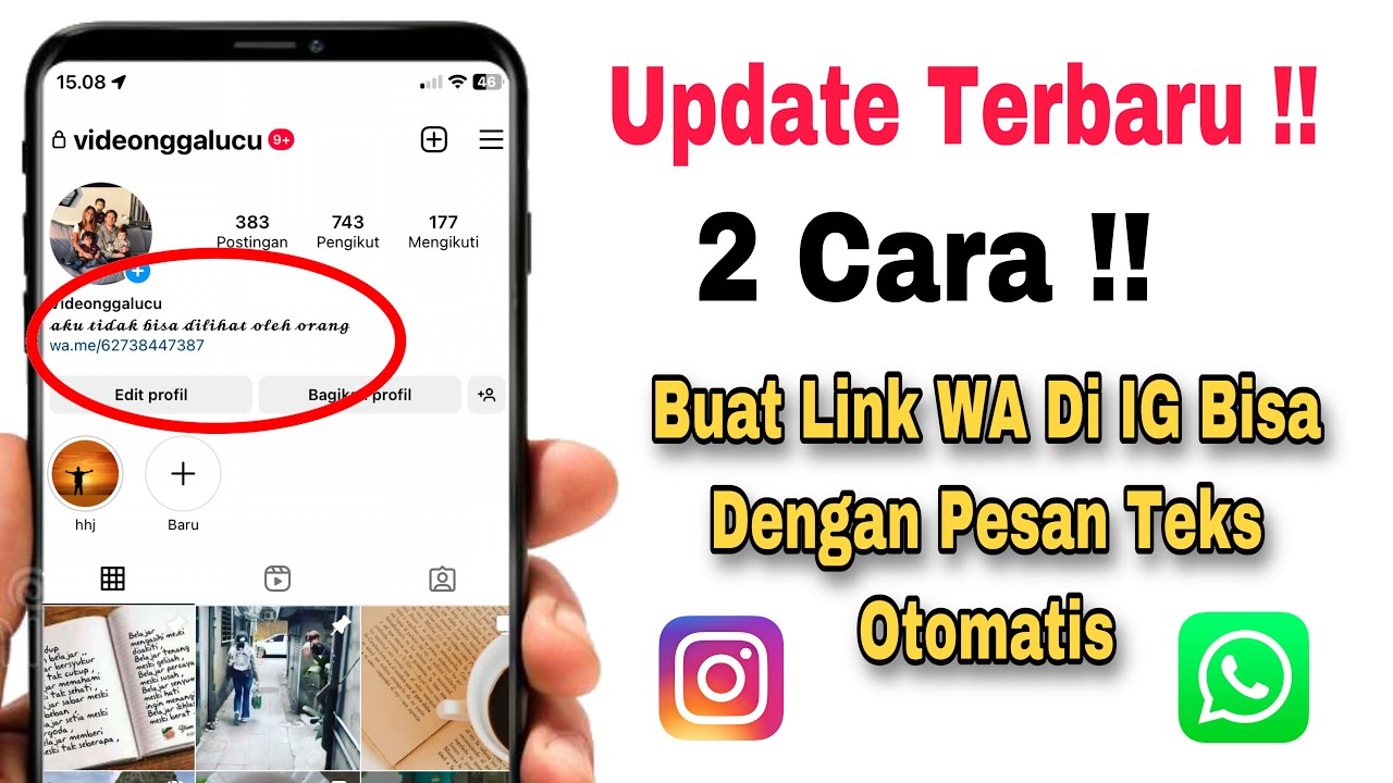 Cara bikin link wa di ig