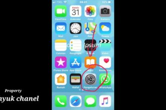 Cara memunculkan home button di iphone