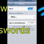 Cara mengetahui password wifi di iphone