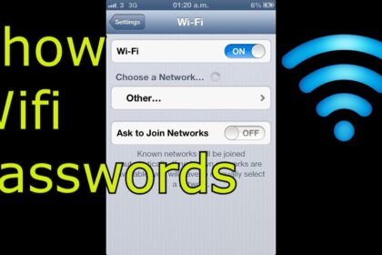 Cara mengetahui password wifi di iphone