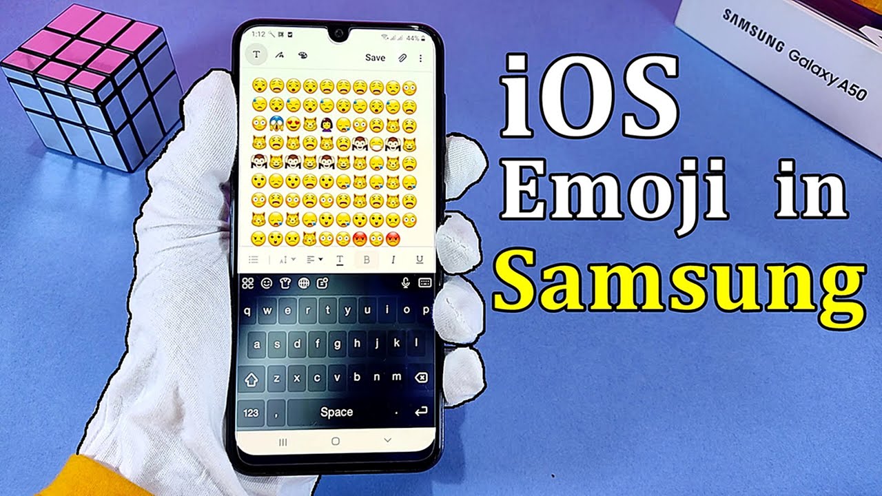 Cara mengubah emoji samsung menjadi iphone