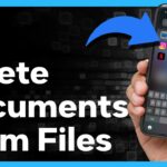 Cara menghapus file di iphone