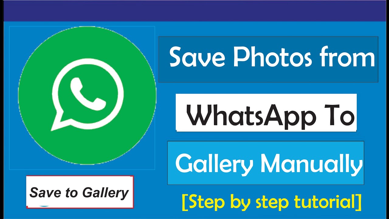 Cara agar foto whatsapp tersimpan otomatis di galeri iphone