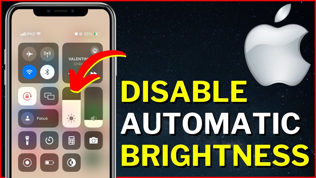 Cara agar kecerahan iphone tidak otomatis