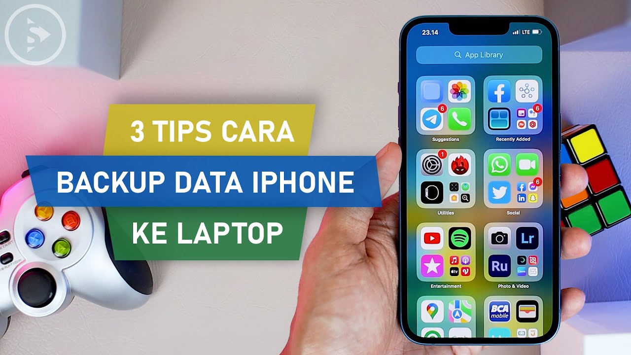 Cara backup iphone ke laptop