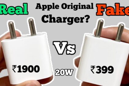 Apple fake 20w real adapter power differentiate charger usb if know question