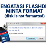 Flashdisk minta mengatasi lengkap