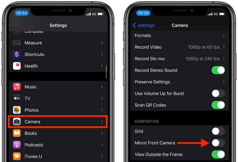 Cara setting kamera iphone 6 agar tidak mirror tanpa aplikasi