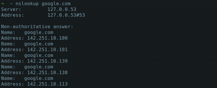 Nslookup command used lookup dns reverse commands port line check