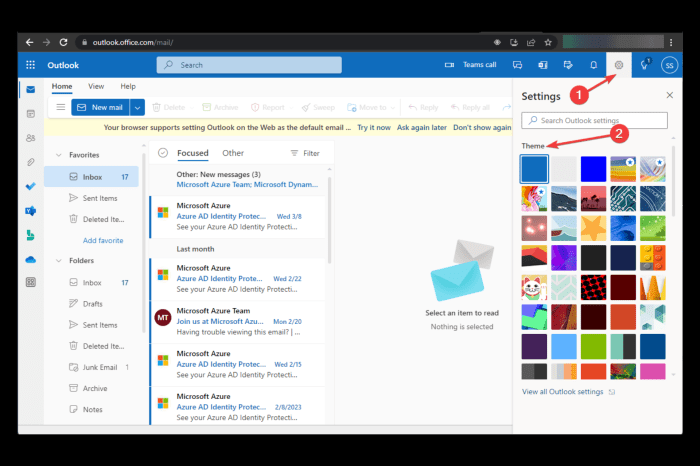 Outlook adalah