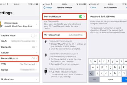 Cara mengatur hotspot di iphone