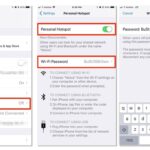 Cara setting hotspot iphone