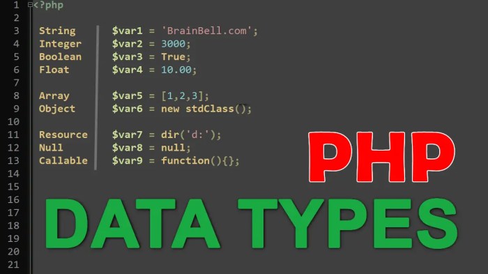 Tipe data php