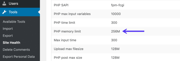 Wp memory limit