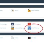 Version php cpanel change