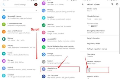 Cara cek imei android