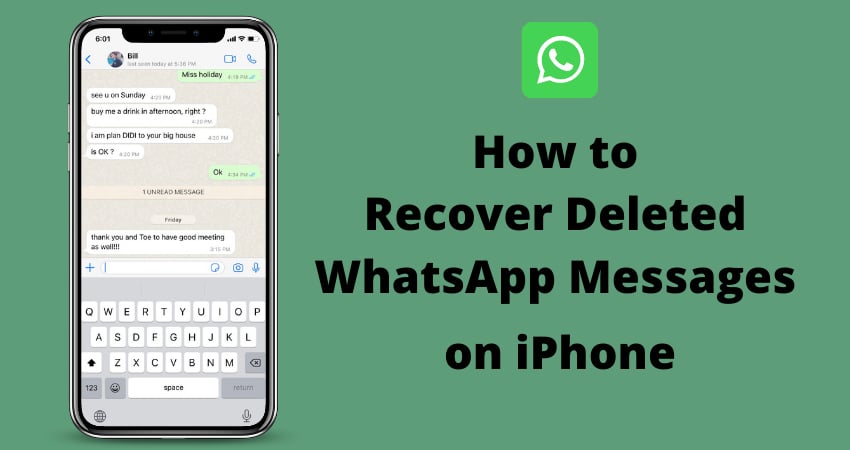 Cara mengembalikan chat whatsapp yang terhapus iphone