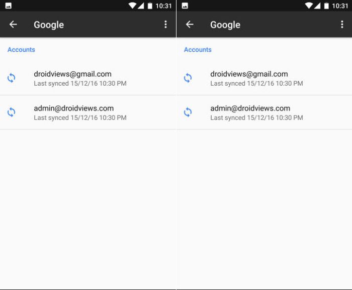 Cara mengeluarkan akun google di android