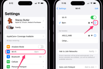 Cara melihat password wifi di iphone