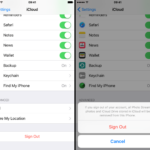 Cara logout icloud di iphone