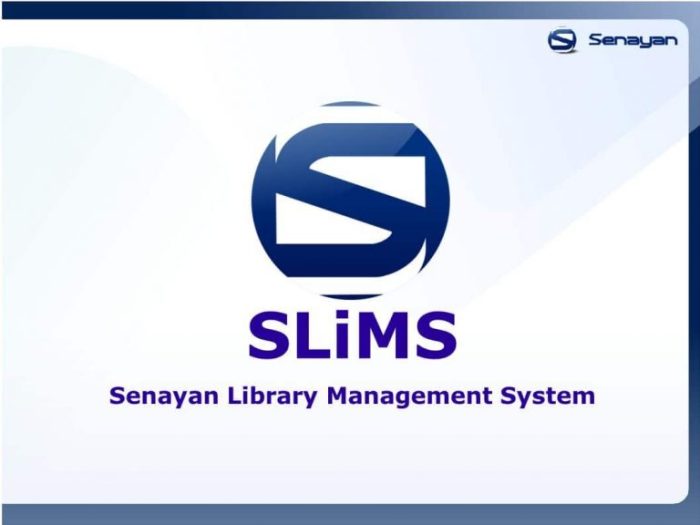 Cara menggunakan aplikasi slims perpustakaan