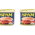 Spam cooking food