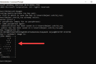 Windows generate ssh key