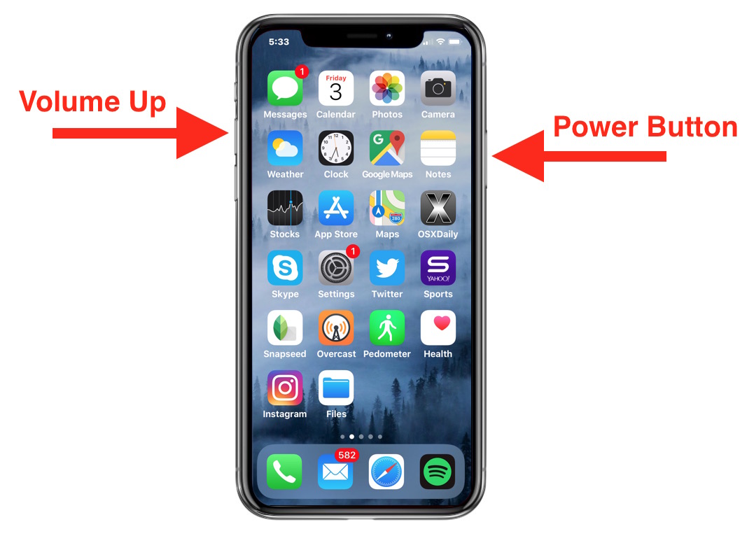 Iphone screenshot screenshots take taking xs max xr pro imore side button accidentally stop doesn