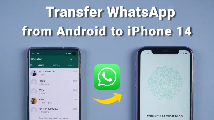 Cara memindahkan chat whatsapp dari android ke iphone