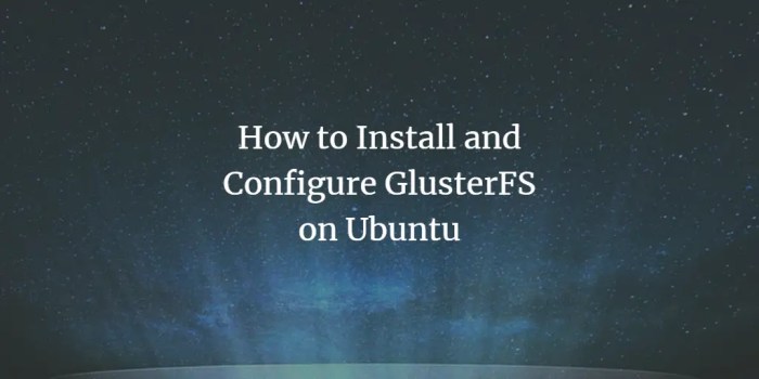 Glusterfs bundles serves servers