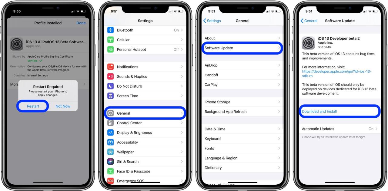 Cara memperbarui ios iphone 6