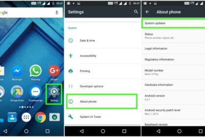 Cara mengupdate sistem android