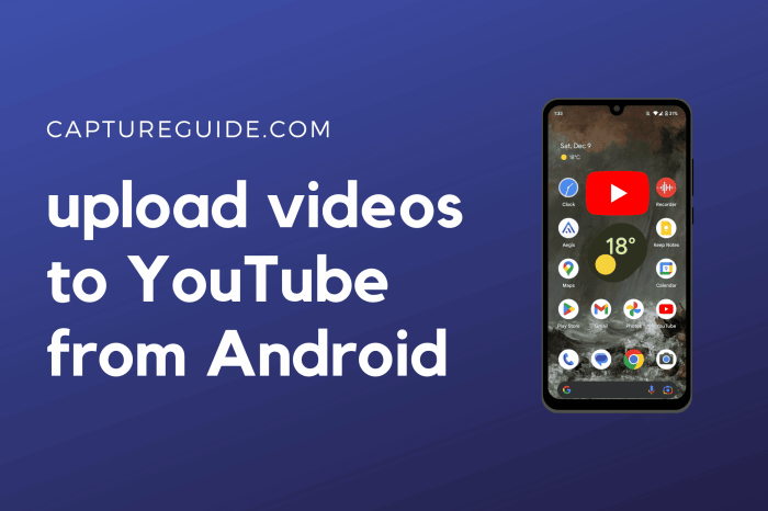 Cara memasukkan video ke youtube lewat hp android