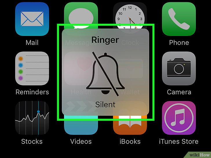 Cara silent iphone