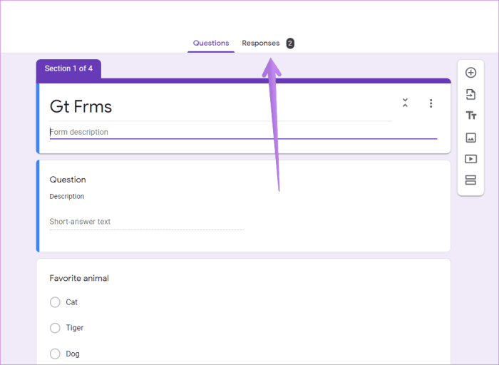 Cara melihat jawaban di google form