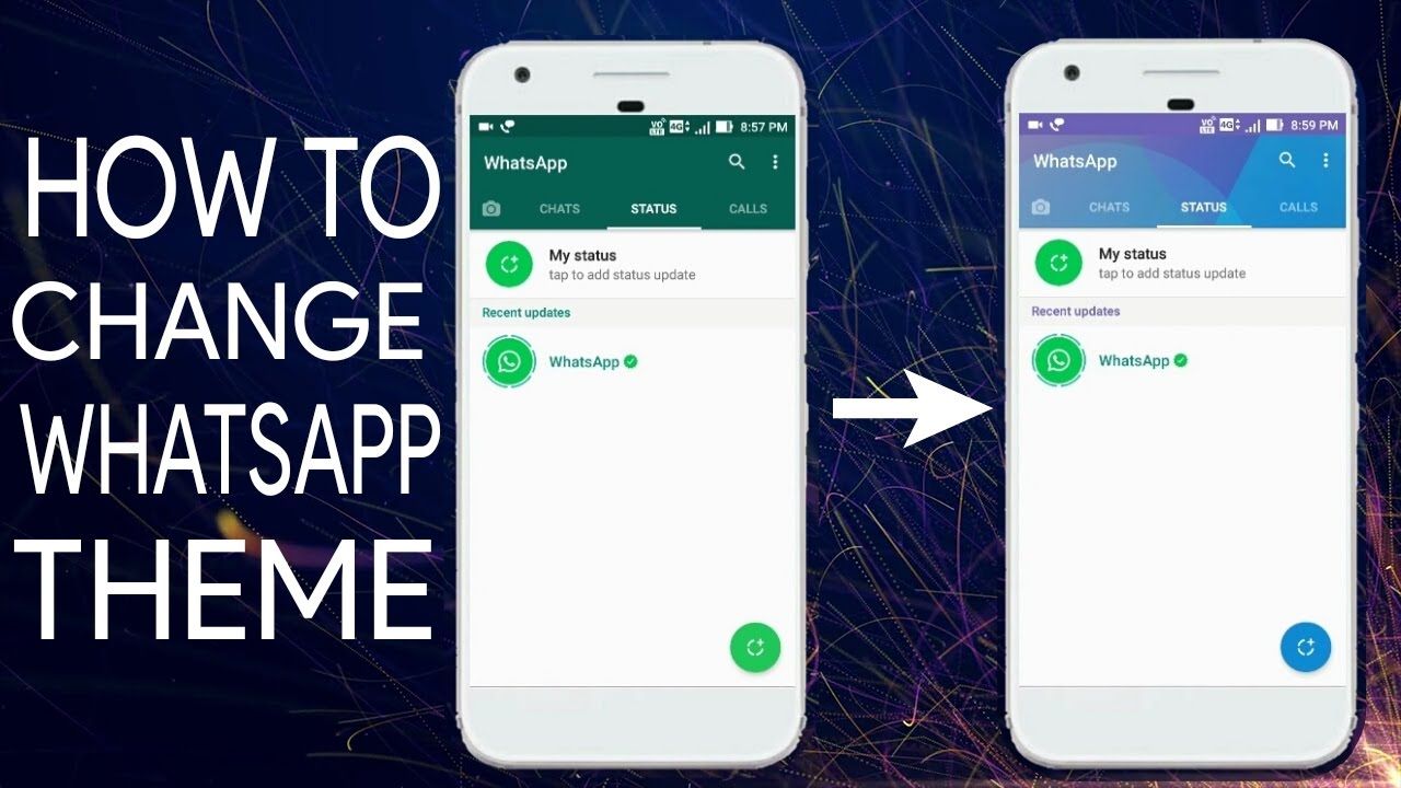 Cara mengubah tema whatsapp di iphone