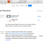 Payment iphone method