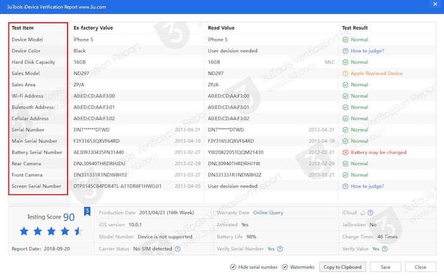 3utools authenticity checking idevice keaslian mengecek verification