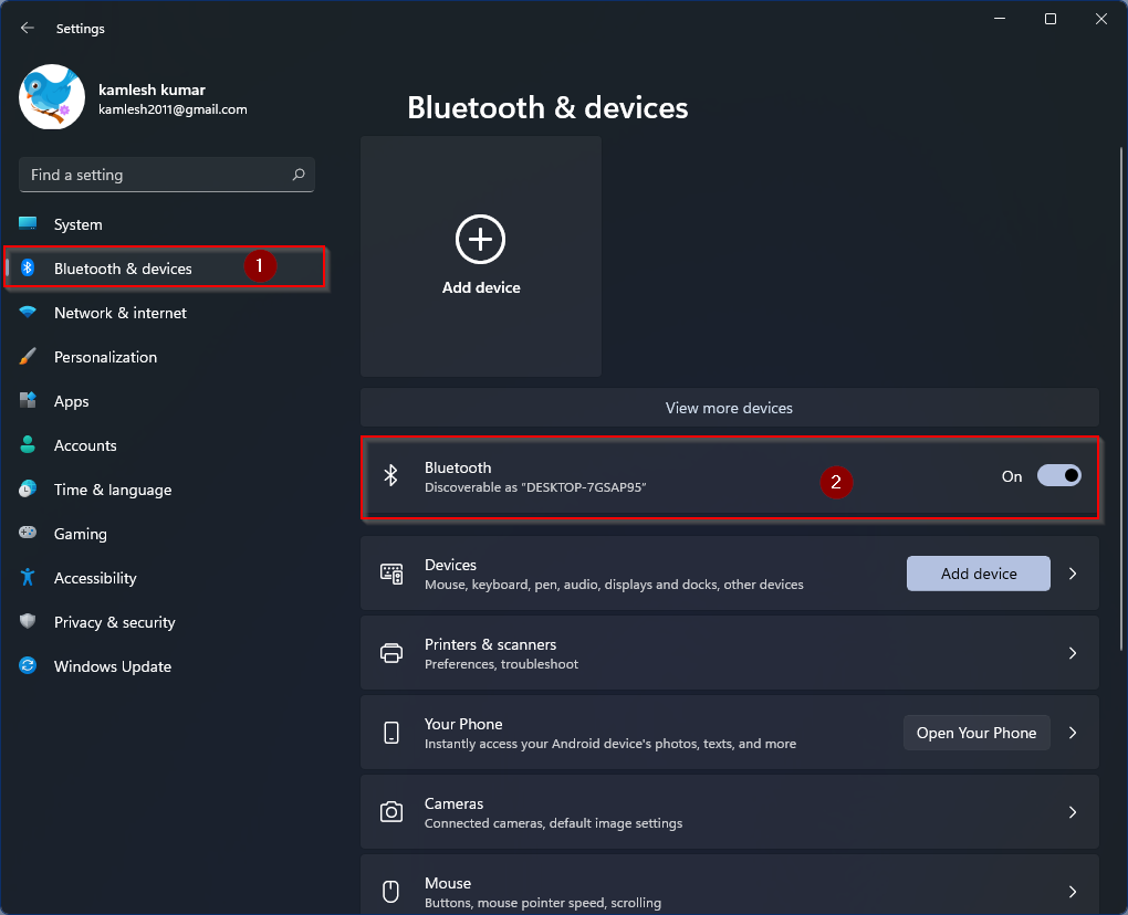 Cara memasang bluetooth di laptop windows 8