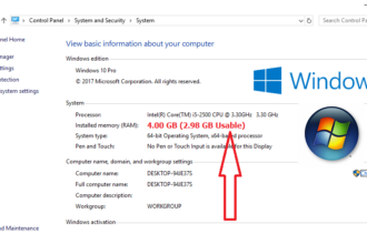 Cara mengatasi ram usable windows 10